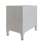 Product Image 1 for Amber Three Drawer Side Table from Worlds Away