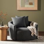 Product Image 24 for Chloe Gibson Smoke Swivel Chair from Four Hands