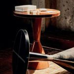Product Image 2 for Gabe Leather Accent Table from Regina Andrew Design