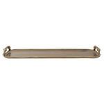 Product Image 1 for Cast Aluminum Tray with Handles, Gold Finish from Creative Co-Op