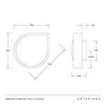 Product Image 9 for Aureline Wall Sconce from Arteriors