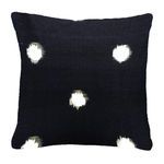 Product Image 1 for White Dots In Navy Blk Pillow from Kufri Life