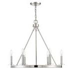 Product Image 3 for Georgie 6 Light Chandelier from Savoy House 