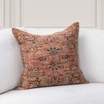 Product Image 3 for Medley Patterned Rust Linen Blend Throw Pillow from Classic Home