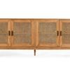Product Image 10 for Haven 4-Door Wood Accent Sideboard in Natural from Classic Home Furnishings
