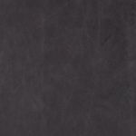 Close-up showing natural leather grain and slight color variation in dark gray leather