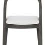 Product Image 1 for Corfu Open-Back Smoked Truffle Outdoor Side Chair from Bernhardt Furniture