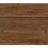 Top-down view of driftwood flip-top table partially opened, highlighting metal hinge hardware