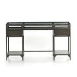 Product Image 1 for Shadow Box Modular Writing Desk - Gunmetal from Four Hands