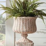 Product Image 5 for Chesapeake Rattan Footed Urn Wide from Napa Home And Garden