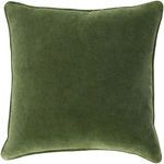 Product Image 2 for Safflower Green Velvet Pillow from Surya