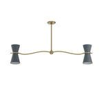 Product Image 1 for Gable Linear Chandelier with Shade from Regina Andrew Design
