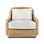 Product Image 1 for Bellage Cream Outdoor Swivel Chair from Four Hands