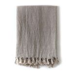 Product Image 1 for Montauk Linen Throw Blanket - Natural from Pom Pom at Home