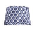Product Image 3 for Pembrook Blue Medium Tapered Lamp Shade from Currey & Company
