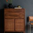 Product Image 2 for Sydney Brown-Wash Tall Mango Wood Dresser from Four Hands