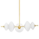 Product Image 1 for Barrow 3-Light Chandelier - Aged Brass from Hudson Valley