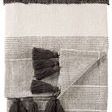 Product Image 1 for Sojourn Charcoal Striped Throw from Jaipur 
