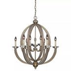 Product Image 1 for Forum 9 Light Chandelier from Savoy House 