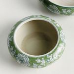 Product Image 3 for Imperial Lotus Low Pots, Set Of 2 from Napa Home And Garden