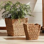 Product Image 6 for Water Hyacinth Tapered Baskets, Set Of 2 from Napa Home And Garden