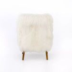 Product Image 1 for Ashland Armchair - Mongolia Cream Fur from Four Hands
