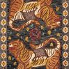 Product Image 1 for Tigress Charcoal / Tangerine Rug from Loloi