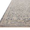 Close-up side angle showing low pile thickness and detailed pattern with a subtle border
