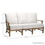Product Image 7 for Croquet Teak Sofa from Summer Classics