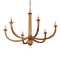 Product Image 4 for Woodcroft Chandelier from Currey & Company