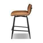 Product Image 3 for Ridley Swivel Bar + Counter Stool from Four Hands