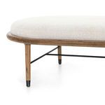 Product Image 1 for Petra Ottoman 62" Knoll Natural from Four Hands