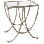 Product Image 2 for Uttermost Marta Antiqued Silver Side Table from Uttermost