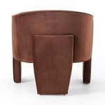 Product Image 2 for Fae Small Accent Chair - Burnt Auburn Velvet from Four Hands