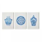 Product Image 1 for Dynasty Prints, Set Of 3 from Napa Home And Garden
