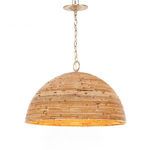 Product Image 3 for Grimes Pendant Natural Rattan from Four Hands