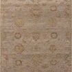 Willa Stone / Multi power-loomed area rug with traditional Turkish motifs in sand and pale sky tones