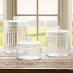 Product Image 1 for Carraway Etched Glass Canister from Park Hill Collection