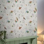 Product Image 2 for Laura Ashley Aviary Natural Birds Wallpaper from Graham & Brown