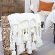 Product Image 3 for Capistrano Cable-Knit Throw Blanket - Winter White from Pom Pom at Home