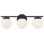 Product Image 1 for Jenni 3 Light Matte Black Bath Bar from Savoy House 