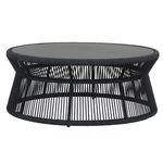 Product Image 1 for Milano Coffee Table with 40" Round Honed Absolute Granite Insert Top from Sunset West