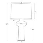 Product Image 5 for Sabina Ceramic Table Lamp from Regina Andrew Design