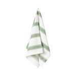 Product Image 1 for Alessa Kitchen Towel Herringbone Stripes , Set of 4 - Chive from Casafina