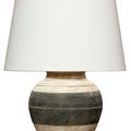 Product Image 1 for Bernard Beige & Dark Ceramic Table Lamp from Jamie Young