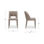 Product Image 14 for Joyce Dining Chair Set of Two from Moe's