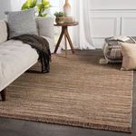 Product Image 2 for Tansy Natural  Striped Taupe / Brown Area Rug from Jaipur 