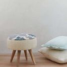 Product Image 2 for Light Blue Linen Pillow from Anaya Home