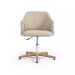 Product Image 1 for Edna Desk Chair - Fedora Oatmeal from Four Hands