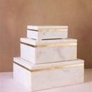 Product Image 2 for Layla Marble Box from BIDKHome